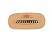 Kent Brushes Natural Black Bristle Nail Brush in Beechwood