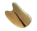 Wuhuizhenjingxiaobu Gua Sha Massage outil, neutre à la main-Corne Raclette for l'ensemble du corps, Anti-âge Réduction des rides for réduire la douleur musculaire ，Texture solide