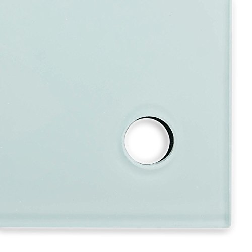 Moderne Glas Magnettafel Luxury – variabel montierbar – Sicherheitsglas – inkl. Magnete – Weiß – Größe wählbar (40×60 cm) - 3