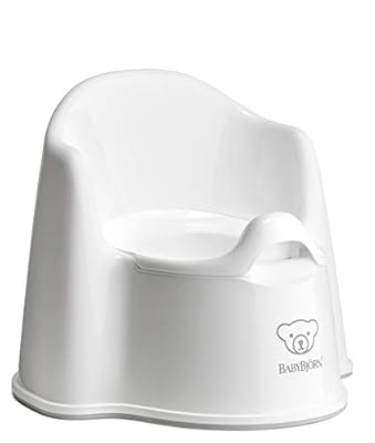 BabyBjörn BABYBJÖRN Pot Fauteuil, Blanc/Gris