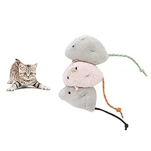 SR VISION Mouse Cat Toy for Cats and Kittens (Pack of 3)