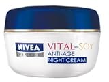 Nivea Vital Multi Active Anti-Age Night Cream with SOY 50ml - Mature skin - Reduces All Major Signs Of Mature Skin Ageing.