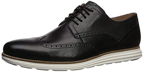 COZ7W|#Cole Haan Original Grand Wingtip Oxford Zapatos de cordones oxford Hombre, Negro (Black Leather/White Black/White), 41.5 EU