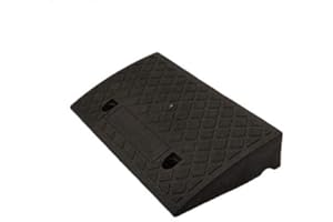 FYBLOSSOM Rampe De Qualité Supérieure pour Fauteuil Roulant, Portable Freiner Rampe Plastique Seuil Rampe pour Allée, Station De Chargement, Trottoir, Voiture, Camion, Scooter, Vélo, Moto