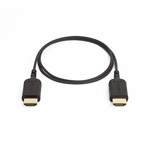 Preisvergleich Produktbild 8Sinn HDMI Kabel extra dünn 80cm HDMI – HDMI 4K