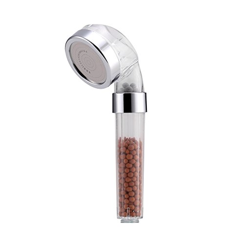 Vicloon Filtration Handbrause Duschkopf Hochdruck-Wasser-Einsparung Lonenfilter für Trockene Haut und Haare - 2