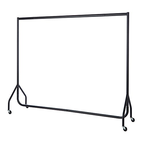 Pantalla Drakes 183 x 155 x 51 cm/182,88 cm Grande mm de Grosor de Alta Capacidad de Carga Perchas diseño Compacto para Facilidad de almacene Juntas y Transporte, Negro