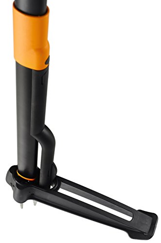 Fiskars Unkrautstecher, Länge 1 m, Rostfreie Stahl-Arme/Kunststoff-Griff, Schwarz/Orange, Xact, 1020126 - 2