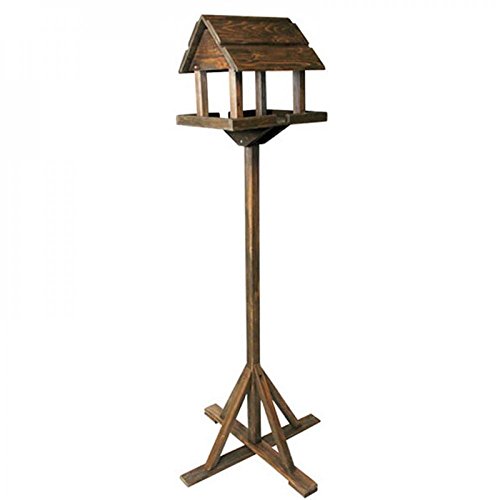 Garden Mile® Traditional Wooden Bird Table Garden ...