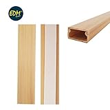 canaleta efecto madera MINI CANAL ADHESIVA EDM 2MTS 19X11 MADERA CLARA (PRECIO POR METRO)