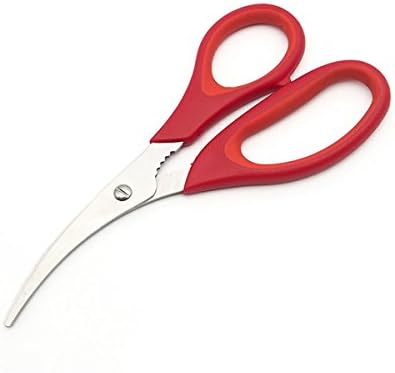 Oumosi Kitchen Scissor Knife For Fish Chicken Household Stainless Steel Multifunction Cutter Shears