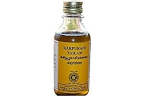 KOTTAKKAL Karpooradi Oil - Karpuradi Thailam - Arya Vaidya Sala - 200ml - Exclusively by American Indian Imports