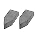 Produktbild 2 PCS Hard Legierung verkittet Hartmetall fügt Cutter Tip Cutting Tool