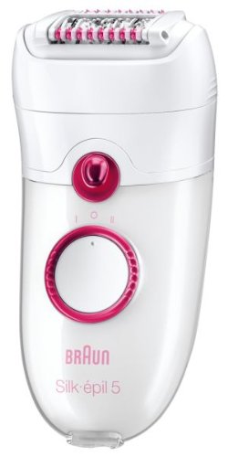 Braun Silk Epil 5 SE5380 Epilator with Comfort System and Two Attachments Fully Washable