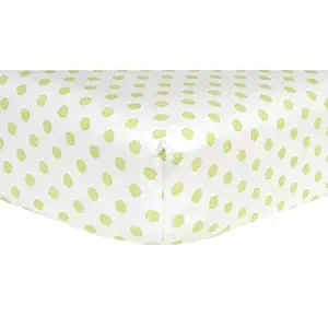 Trend Lab Sage Dot Deluxe Flannel Changing Pad Cover
