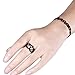 Produktbild Qewmsg Fashion Stretching Tattoo Ring Armband Halsband Refined Schmuck-Set für Frauen