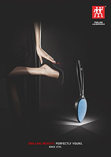 ZWILLING TWINOX Spa Hornhautentferner „Pedro“ mit antibakteriellem Keramikstein, schwarz - 3