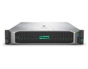 HPE Proliant DL380 Gen10 Rack Server, Intel Xeon Silver 4208 (2nd Gen, 8Core, 2.1GHz) Processor with 16GB RAM, Open Bay. 3 Years Warranty by HPE