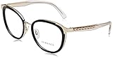 montura gafas versace 52/18/140 Versace 0Ve1249 Monturas de gafas, Black, 52 para Mujer