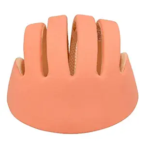 Liltoes Baby Safety Helmet with Embroidery (Orange), Corner Guard with Proper Ventilation