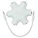 Produktbild Aux Splitter Adapter | Hochwertiger Multi-Audiosplitter | 5-Fach Klinkenverteiler | Für 3,5mm Klinkenstecker | Zum Anschließen von Mehreren Kopfhörern | Gemeinsame Nutzung ohne Qualitätsverlust