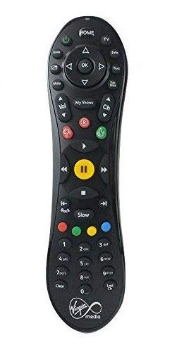 Virgin Media TiVo: mando a distancia 100 % auténtico con 2 x pilas AA incluidas.