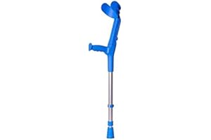 Queralto Bastone da passeggio per bambini, 1 pezzo, bi-regolato, in alluminio, blu, BCR-N, FORTA, QA-00153/02