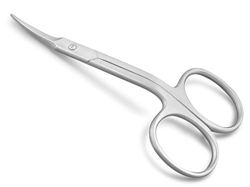 Ergonomische Nagel-Hautschere Gebogene Schnittfläche für Handgelenk schonendes Arbeiten