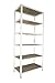Produktbild shelfplaza® HOME Steckregal 200x80x60cm weiß 6 Böden - Kellerregal Lagerregal Metallregal Schwerlastregal Garagenregal Fachbodenregal Werkstattregal Haushaltsregal Ordnerregal