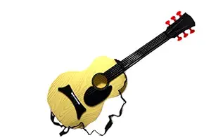 ONCEMORE Guitar Toys for Kids 4-String Acoustic Guitar Musical Instrument Learning Toy for Kids ( 17 inches )- Multi Color