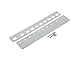 Demarkt 10pcs Toothbrush Style Eyebrow Brush Foundation Eyeliner Pro Makeup Brushes Display Shelf (Sold without Brush)