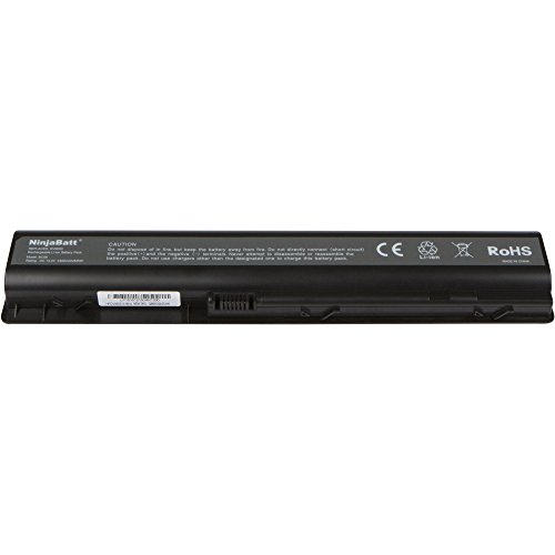 NinjaBatt Laptop-Akku für HP 448007-001 432974-001 HSTNN-IB34 HSTNN-LB33 HSTNN-UB33 AG08 416996-131 416996-163 416996-422 416996-541 434674-001 451868-001 Pavilion DV9000 DV9700 HSTNN-IB40 EV087AA - 4