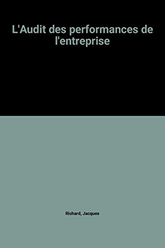 L'Audit des performances de l'entreprise en ligne L'Audit des performances de l'entreprise en ligne