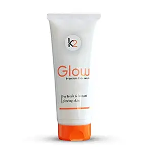 K2 Glow Premium Face Wash For Instant Fair White Bright Beautiful And Glowing Skin- All Skin Type- No Paraben (Combo of 100g +100g) Pack of 2