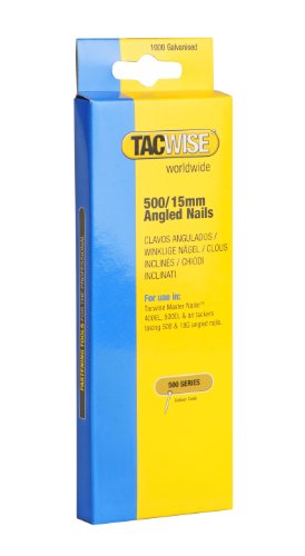 Tacwise Nägel Gewinkelt 500/15 mm, 1000 Stück, 0971
