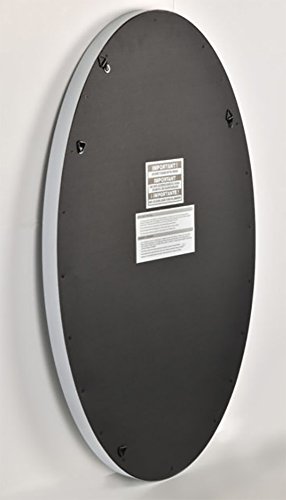 Innova Editions Mist gratis Spiegel, oval – weiß (54 x 79 cm), - 3