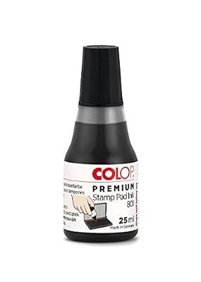 Colop 801 - black Encre pour tampon Translucent
