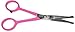 Tiny Trim 4.5" Grooming Scissor in Pink