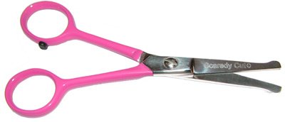 Tiny Trim 4.5" Grooming Scissor in Pink