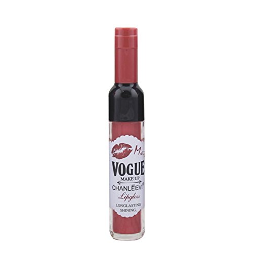 ROPALIA 6 Colors Wine Bottle Liquid LipStick Long Lasting Lip Gloss Lip Pen Cosmetic - 2