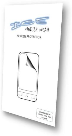 ICE MOBILE WEAR SCREEN PROTECTORS - 10 PACK FOR SONY ERICSSON XPERIA MINI PRO