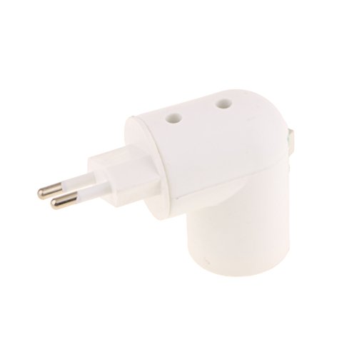 Preisvergleich Produktbild Baoblaze E27 Zu Eu-Stecker Lampenfassung Steckdose Adapter Konverter