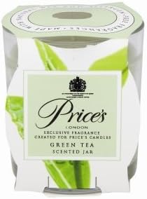 Prices Patent Candles Green Tea Scented Jar