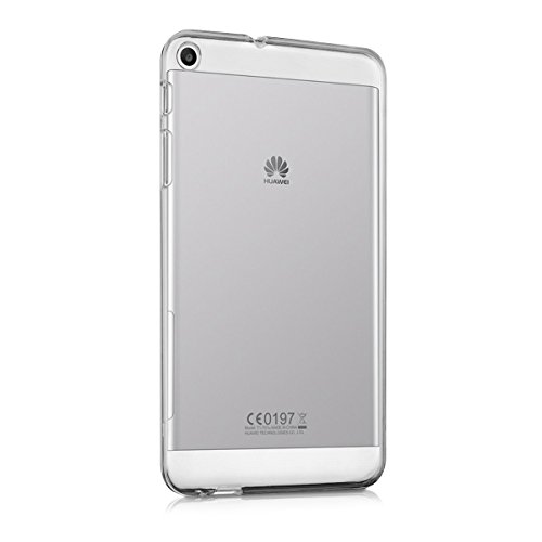 kwmobile Hülle für Huawei MediaPad T1 7.0 / Honor Play Tablet T1 – Case Handy Schutzhülle TPU Silikon für Tablet – Backcover Cover klar Transparent - 8