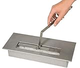 1,2 liter Fassungsvermögen Moritz® Edelstahl Bio Ethanol Brenner Gelkamine Brenngel Kamin 1,2 liter Behälter