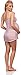 Be Mammy Maternity Nursing Top MMK 01 (White/Pink, XXL)