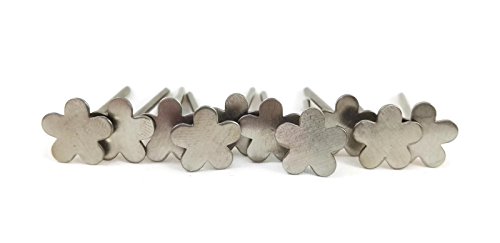 10 Stück Blumennagel – 2,5 x 40 mm / Nägel mit Blütenkopf, Ziernagel aus Edelstahl - 4