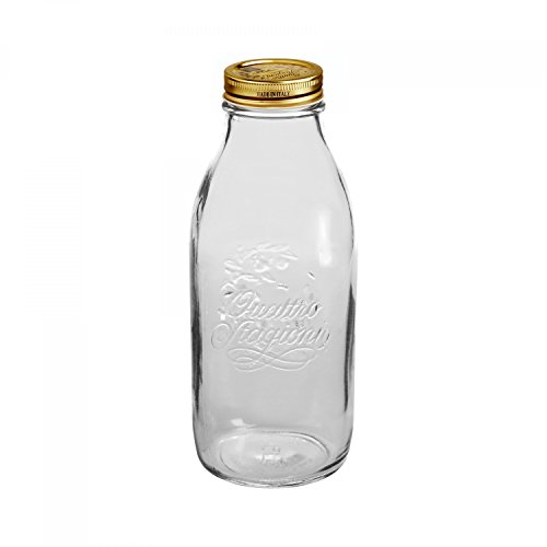 Einmachglas Original Quattro Stagioni 1,0L Flasche incl. Bormioli Rezeptheft - 2