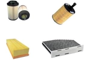 AOQ ORIGINAL QUALITY AOQ - KIT TAGLIANDO 4 FILTRI GOLF V 5 1.9 2.0 TDI 77KW 105CV DAL 2005 AL 2009