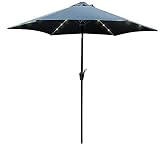 Estable para un paraguas de playa, tienda de sol, refugio para la lluvia. Ideal para uso comercial y residencial. Uso de lugares: jardín, terraza, césped, playa, bares, calle, calle de café, calle comercial, lago, fiesta de barbacoa, etc.